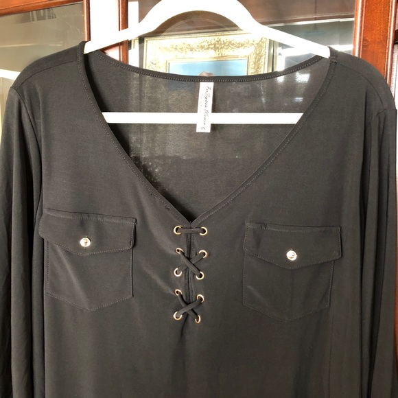 Plus Size Blouse by Pre Seption Woman - Picture 2 of 5